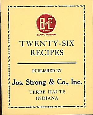Vintage B and C Baking Powder Twety-Six Recipes (Image1)
