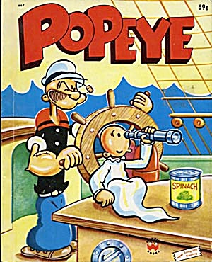 Vintage Popeye Wonder Book (Image1)