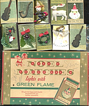 10 Vintage Noel Matches Boxes (Image1)