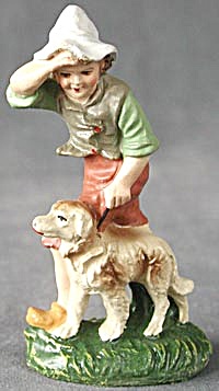 Vintage Shepherd with Dog (Image1)