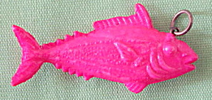 Vintage Celluloid Fish Charm (Image1)