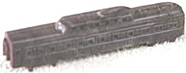 Cracker Jack Toy Prize: Middle Passenger Car with Dome (Image1)