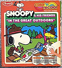 Color & Read Snoopy & His Friends in the Great Outdoors (Image1)