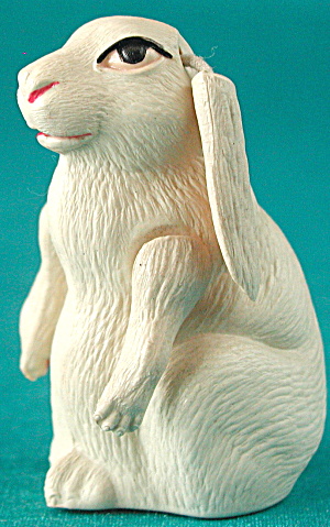 Vintage Celluloid Bunny Movable Rattle  (Image1)