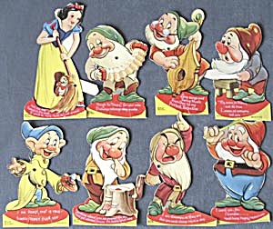 Vintage Walt Disney Snow White Valentines Complete (Image1)