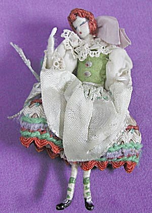 Vintage Small Handmade Doll