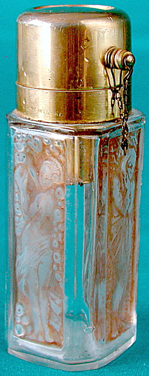Art Deco Lalique Perfume Bottle Atomizer