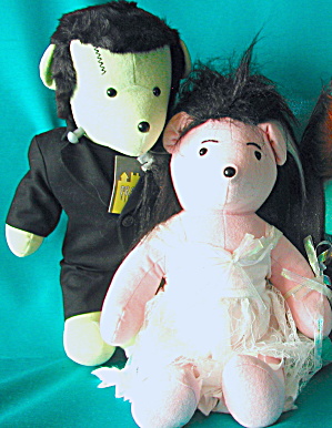 Vintage Frankenstein And Bride Very Important Monsters