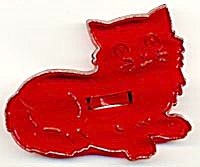 Vintage Cat Cookie Cutter with Crown (Image1)