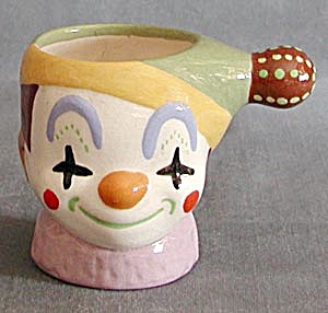 Vintage Clown Ceramic Mug 3D Face (Image1)