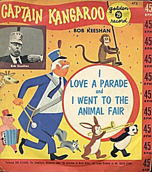 Vintage Captain Kangaroo Record