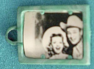 Roy Rogers And Dale Evans Plastic Charm