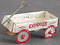 Vintage Paper Wagon Christmas Ornament (Image1)
