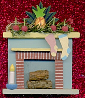 Vintage Fireplace Ornament (Image1)