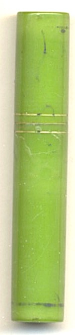 Vintage Green Bakelite Needle Case
