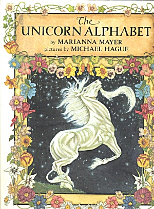 Vintage The Unicorn Alphabet
