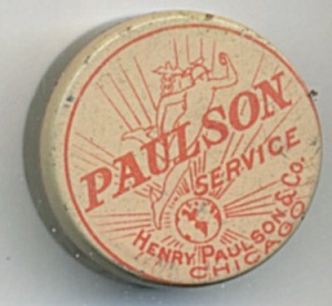 Vintage Henry Paulson & Co Paulson Service Tin