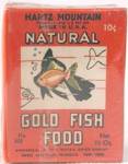 Click here to enlarge image and see more about item ADVGEN63: Vintage Aquarium Gold Fish Food Hartz