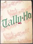 Click here to enlarge image and see more about item ASP100: Vintage Tally-Ho Menu