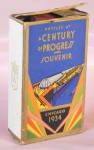 Click to view larger image of 1934 Chicago World's Fair Whisky Bottle in Box (Image1)