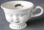 Click here to enlarge image and see more about item BREWAD47: Bailey's Irish Cream Winking Lady Coffee Cup