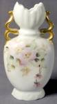 Bavarian Vase with Apple Blossoms Vintage