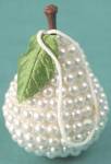 Vintage Pear Christmas Ornament