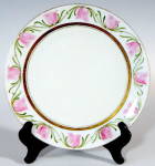 Click to view larger image of Stylized Pink Tulip Plate (Image1)