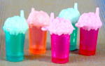 Click here to enlarge image and see more about item CO46: Vintage Ice Cream Sodas Set of 5