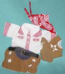 Snoopy Sheriff Outfit for 11" Doll