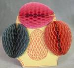 Click to view larger image of Vintage 1925 Honeycomb Easter Egg Party Favor (Image2)