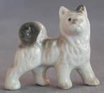 Click here to enlarge image and see more about item FDP28: Vintage China Husky Dog Figurine