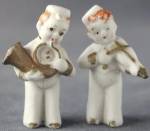 Vintage Bisque Sailor Band Figurines
