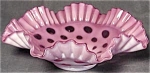 Click here to enlarge image and see more about item GLFG5: Fenton: Cranberry, Coin Dot, Bowl