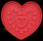 Vintage Hallmark Hearts on Heart Cookie Cutter