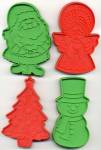 Click here to enlarge image and see more about item HC87: Hallmark Christmas Cookie Cutter Set