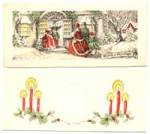 Vintage Christmas Money Cards Set of 6