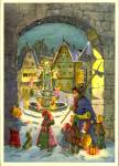 Vintage Western Germany Paper Advent Calendar