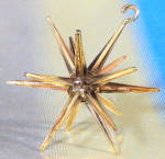 Click to view larger image of Vintage Sputnik/Atomic Blue Star Christmas Ornaments (Image2)