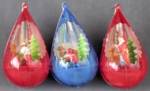 Vintage Jewel Brite Plastic Christmas Ornaments