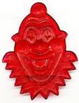 Vintage Clown Head Cookie Cutter