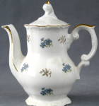 Vintage Blue Cornflower Teapot / Coffee 
