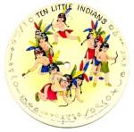 Click to view larger image of Ten Little Indians Kitty Cat Picture Disc 45 RPM Record (Image2)