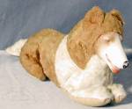 Click here to enlarge image and see more about item MTVS8: Vintage Lassie Stuffed Toy