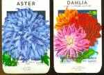  Vintage F[ower Seed Packets