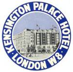 Vintage Luggage Label: Kensington Palace Hotel London