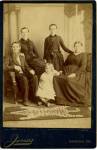 Antique Photo Family Portrait Moline Ill.