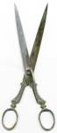 Click to view larger image of Antique Steel Cut Design Scissors (Image2)