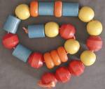 Click here to enlarge image and see more about item TOYGEN37: Vintage Wooden Beads