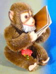 Click to view larger image of Vintage Hermann Teddy Original Monkey (Image2)